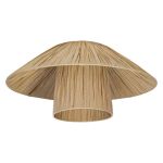 Ledvance Decor Wall and Ceiling Light Bamboo Brown | Suitable for 1x E27