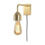 It's about RoMi Wall Light Madrid Iron Gold S | Suitable for 1x E27 
