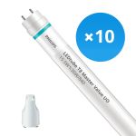 Multipack 10x Philips LED Tube T8 MASTER Value (EM/Mains) Ultra Output 15.5W 2500lm - 840 Cool White | 120cm - Replaces 36W