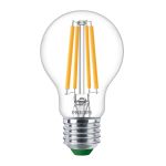 Philips MASTER LED Bulb Ultra Efficient E27 Pear Clear 4W 840lm - 827 Extra Warm White | Replaces 60W