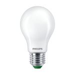 Philips Master Ultra Efficient LED E27 Pear Frosted 4W 840lm - 827 Extra Warm White | Dimmable - Replaces 60W