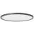Brilliant Brennan Ceiling Light Plastic Black White 18W 2700lm - 827-840 CCT | 420mm - IP44 - 3-Step Dimmable