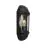 Ansell LED Wall Light Latina Half Lantern Black - Suitable for E27 Up To 42W | IP65 - Light Sensor