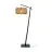 Good&Mojo Floor Lamp Iguazu Textile Brown | Suitable for 1x E27 