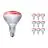 Multipack 10x Philips BR125 E27 Reflector 250W | Infrared