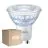 Multipack 10x Philips MASTER Value LED Spot GU10 PAR16 5.5W 575lm 36D - 940 Cool White | Best Colour Rendering - Dimmable - Replaces 80W
