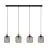 Eglo Pendant Chisle Steel Black | IP20 - Suitable for 4x E27 