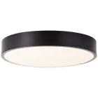Brilliant Slimline Ceiling Light Metal Plastic Black White 22W 2400lm - 830 Warm White | 330mm