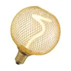 Osram Decor Spiral E27 Globe Filament Gold 3.5W 170lm - 818 Extra Warm White | Dimmable - Replaces 15W