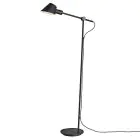 DFTP by Nordlux Stay Floor Lamp Aluminium Black | Suitable for E27