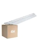 Multipack 4x Noxion Batten Click Reflector V2 LED T8 | Suitable for 2x 120cm LED Tube