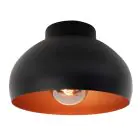 Eglo Ceiling Light Mogano 2 Black, Copper | Suitable for E27